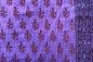 Mobile Preview: PURPLE-PAISLEY-Indischer-Hand-Block-Print