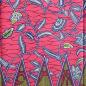 Preview: Afrikanischer Wax Print Stoff Baumwolle ROSE ORCHID | MeterwareROSE ORCHID Waxprint Stoff