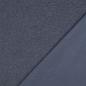 Preview: Teddyplüsch/Polarfleece Doubleface – Jeansblau