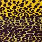 Preview: YELLOW LEOPARD Afrikanischer Wax Print Stoff