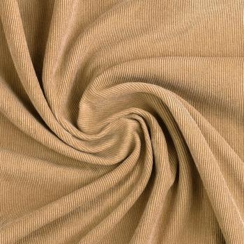 Babycord Stretch Baumwolle - Kamel | Meterware