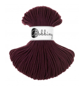 Bobbiny Flechtkordel 3 mm - Burgundy