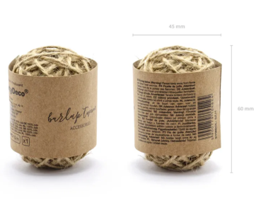 Jutekordel - 10m - PartyDeco