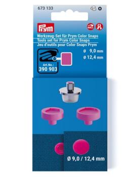 Prym Werkzeug-Set für Color Snaps  Ø 9 mm/ Ø 12,4 mm