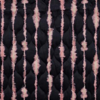 Preview: Samt Steppstoff Streifen