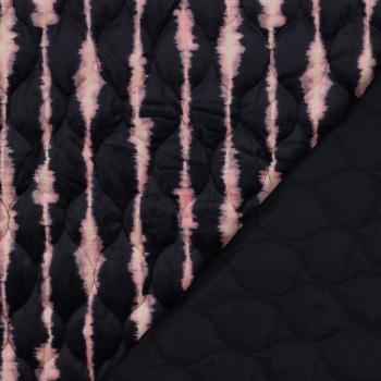 Samt Steppstoff Streifen