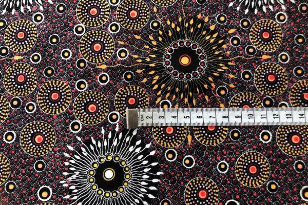 RED-ONION-DREAMING-Aborigines-Stoff-aus-Australien-