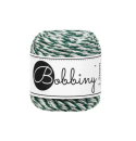 Bobbiny Makramee Kordel 3PLY „Mini Holiday Rope Ø 1.5 mm – Silver“