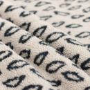 Teddyplüsch Fleece Leopard Hellbeige