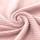Nicki Breitcord Baumwolle Jersey Alt Rosa | Meterware