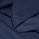 Sweat Stoff angeraut Baumwolle - Dunkelblau | Meterware