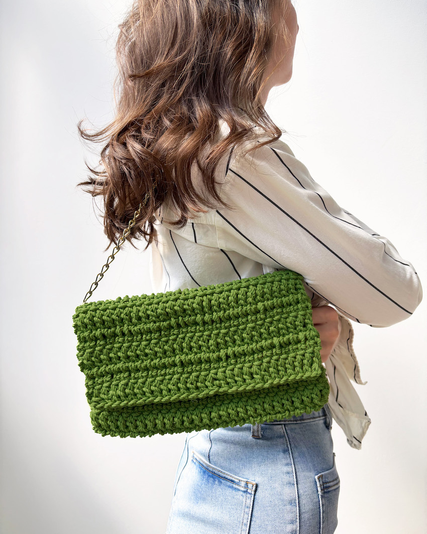 Häkeltasche aus Bobbiny Garn