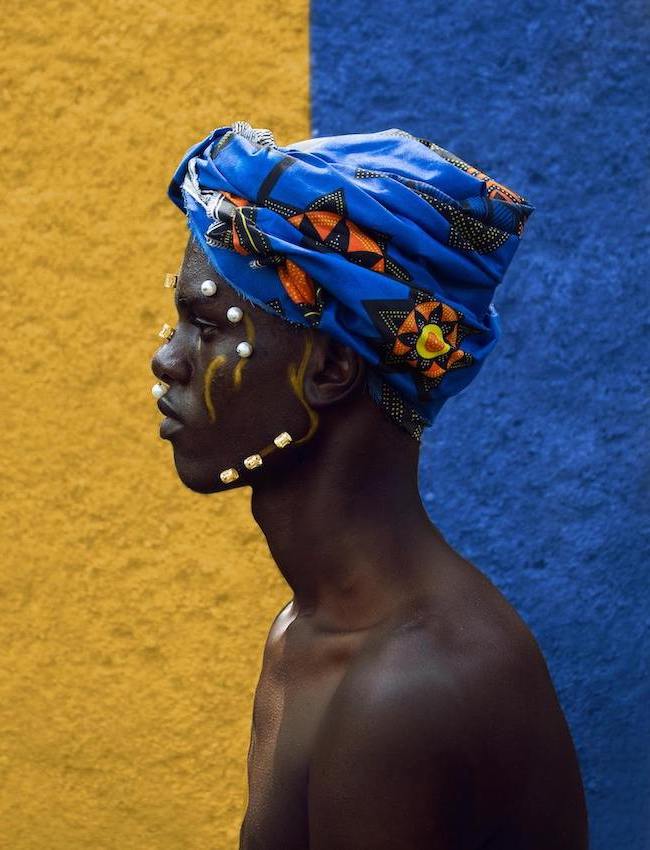 Afrikanische Kopfbedeckung