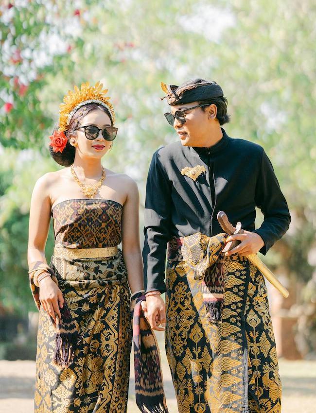 Stoffe aus Indonesien